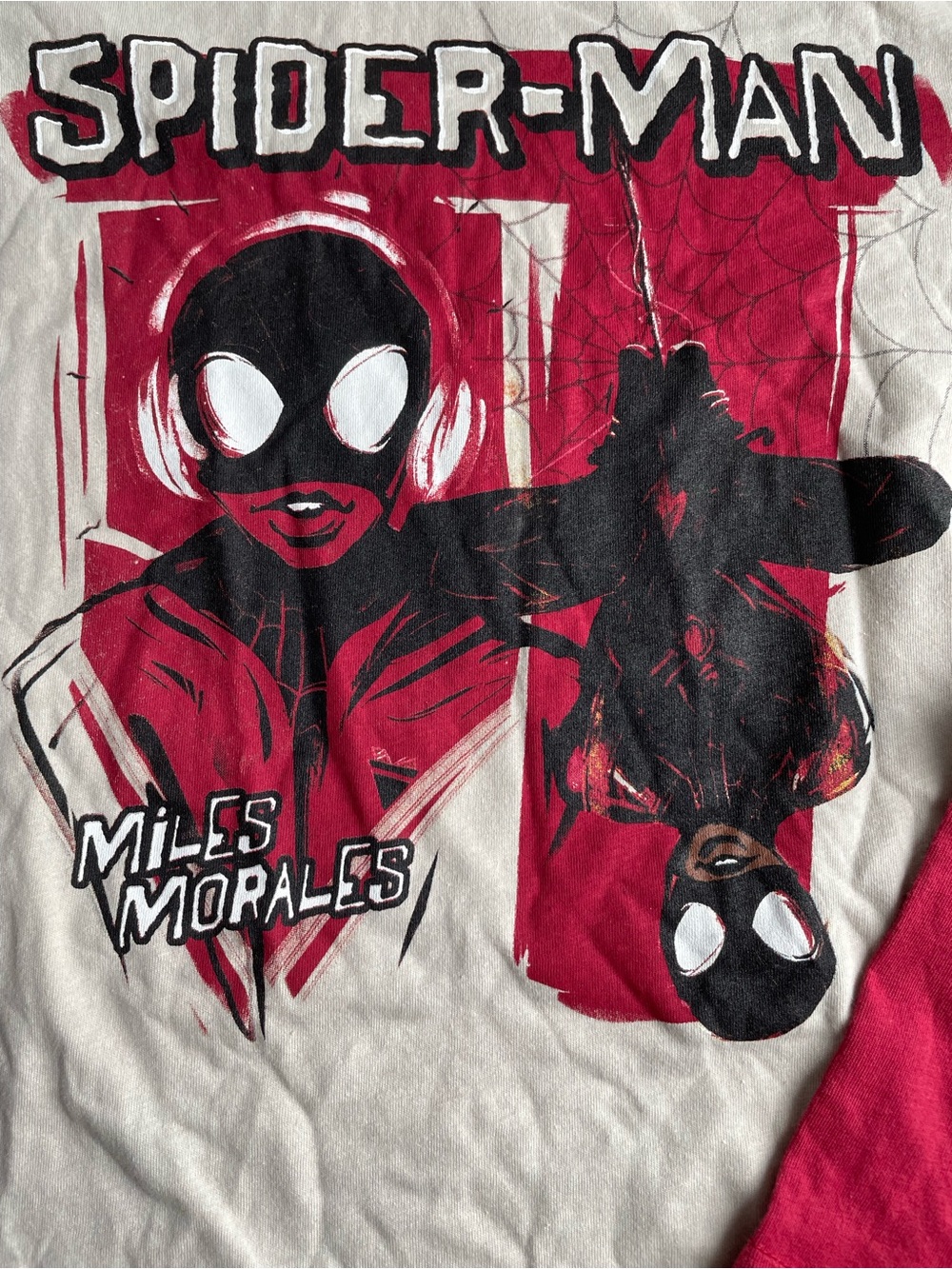 NWOT Spider-Man Miles Morales Graphic Tee - size Med child